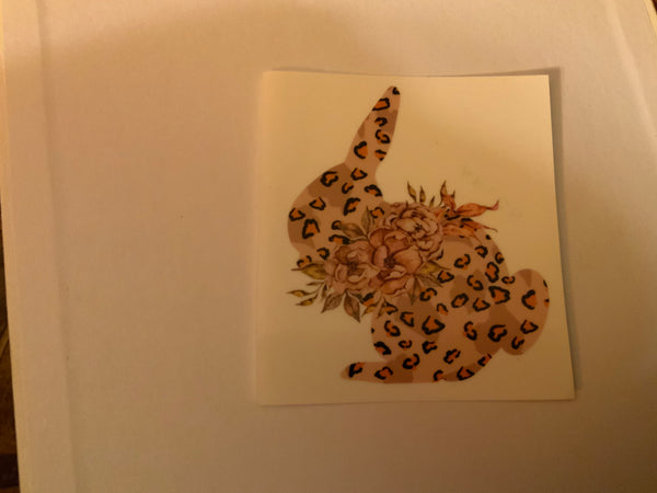Character/Cheetah Print Decals