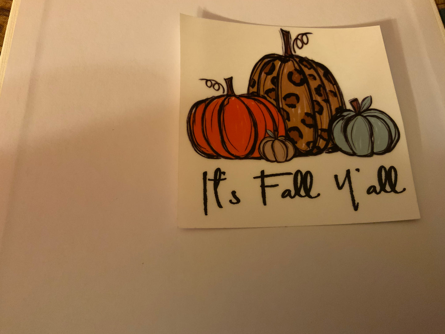 Fall/Halloween Decals