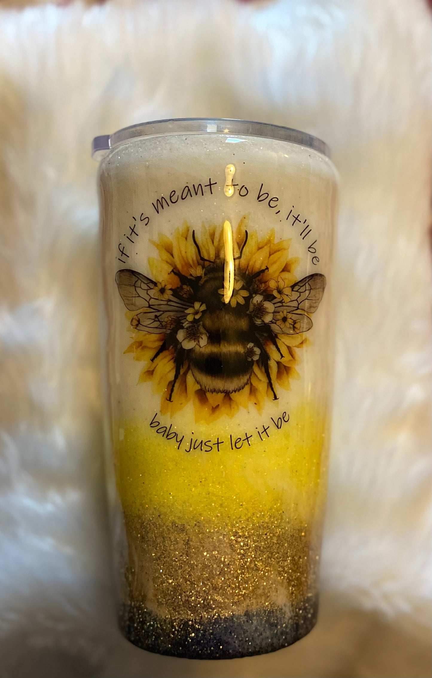 The “Kind Bee” 18.5 oz Double Wall Stainless Steel Tumbler