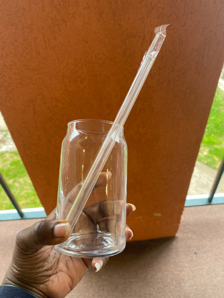 Plastic Reusable Straw 8 in